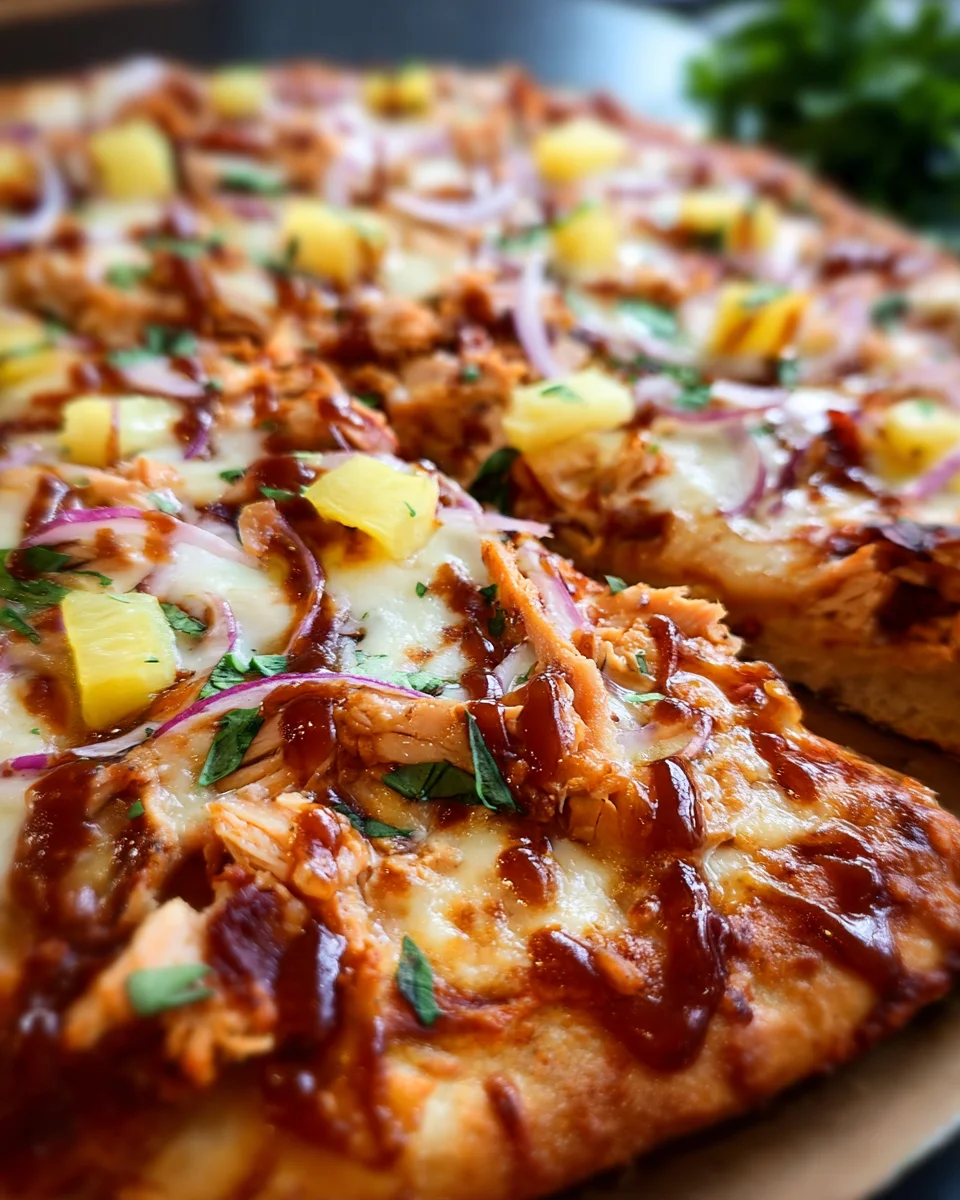The Ultimate Hawaiian BBQ Chicken Pizza: Delicious & Healthy Guide